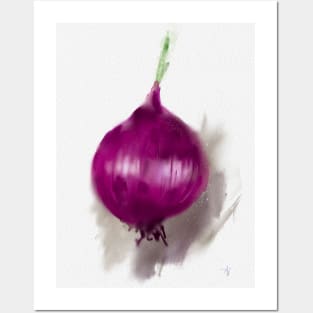 Red Onion Posters and Art